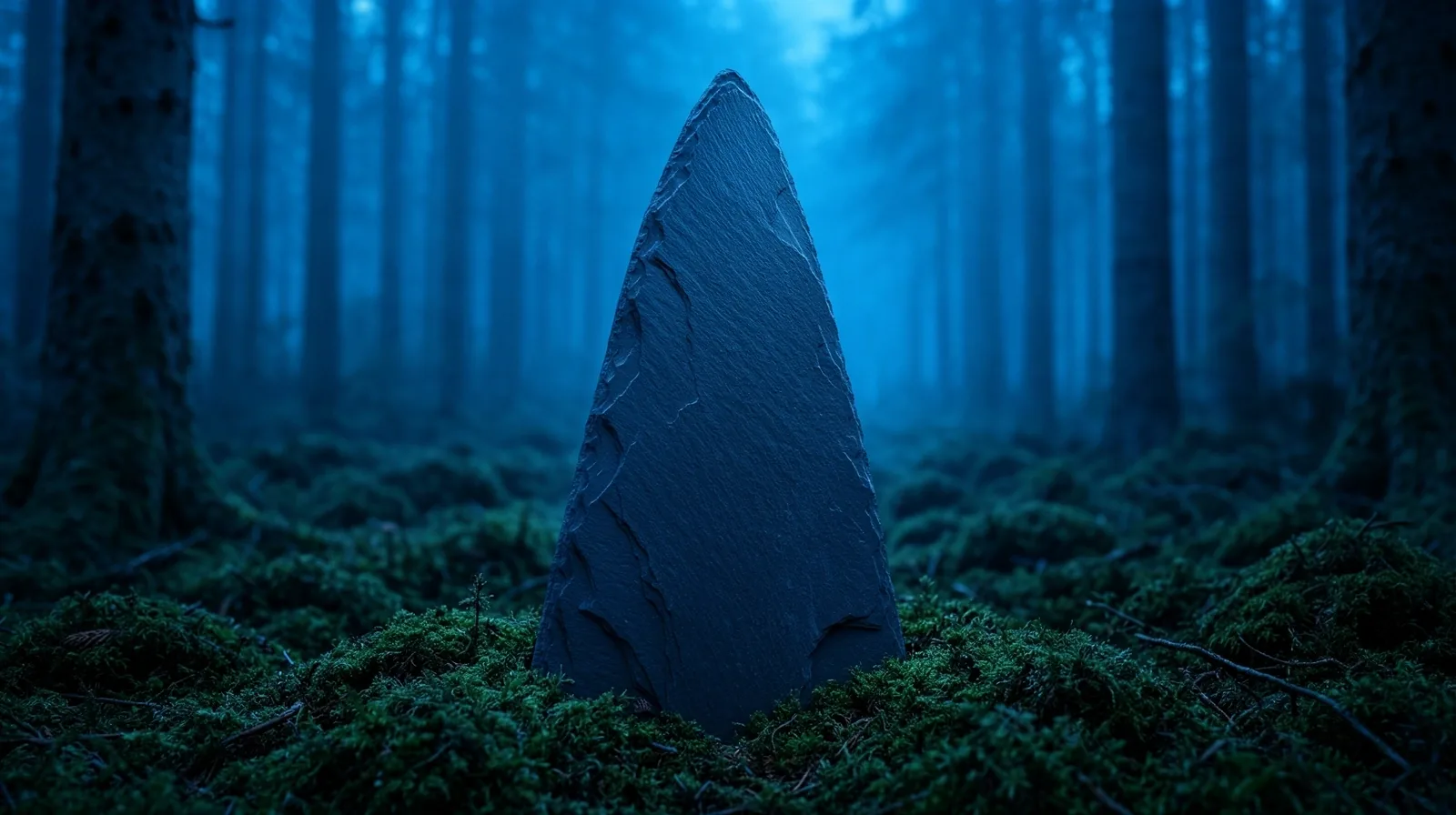 Visual break - stone and glass